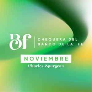 Banco de la fe - Noviembre
